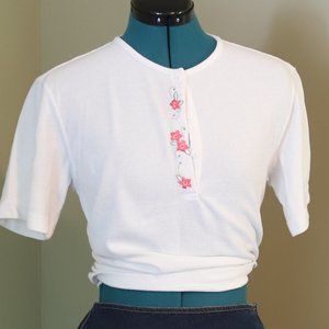 Vintage Cricket Lane | Embroidered Floral Top